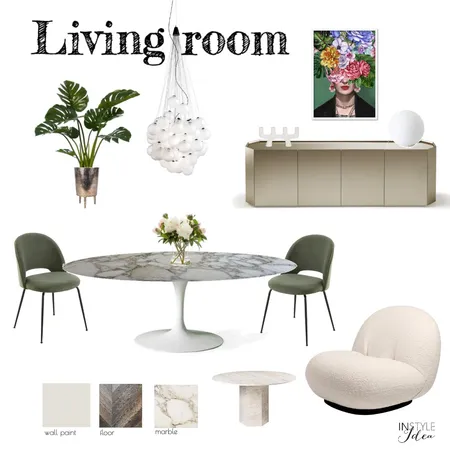 living room Europa Interior Design Mood Board by InStyle Idea on Style Sourcebook
