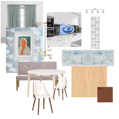 Kitchen white pop-art Interior Design Mood Board by n_freestyle on Style Sourcebook