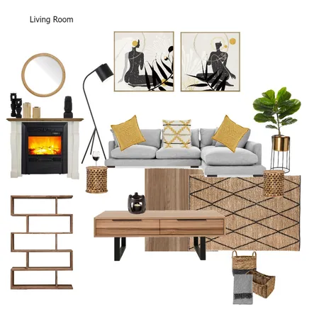 Sophia's Living Room Interior Design Mood Board by Elena A on Style Sourcebook