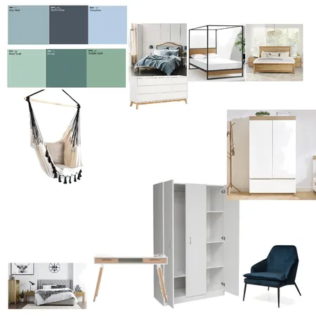 My new bedroom ideas Interior Design Mood Board by Georgia H on Style Sourcebook