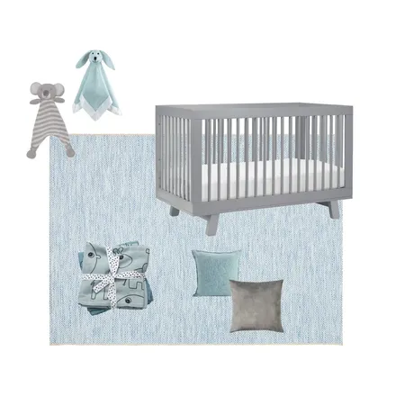 Blue Grey Nursery Interior Design Mood Board by creative grace interiors on Style Sourcebook