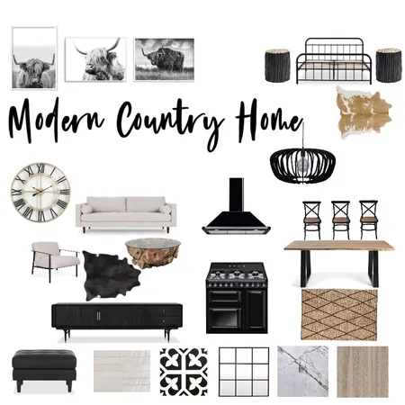 Modern Country Home Interior Design Mood Board by oliviaokeeffe on Style Sourcebook