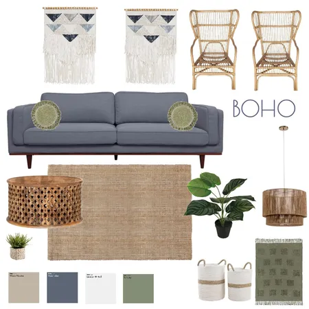 BOHO Interior Design Mood Board by TiaLukehart on Style Sourcebook