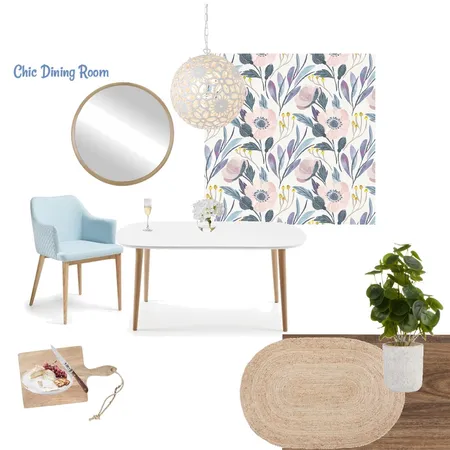 Chic Dining room by Olive Interior Design Mood Board by sydneyb30 on Style Sourcebook