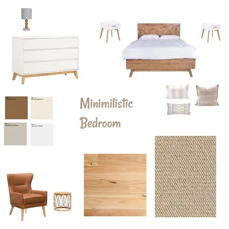Minimalistic Bedroom Interior Design Mood Board by TiaLukehart on Style Sourcebook