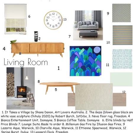 living Room Interior Design Mood Board by Cathyd on Style Sourcebook