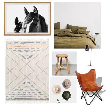 king single room Interior Design Mood Board by Cabin+Co Living on Style Sourcebook