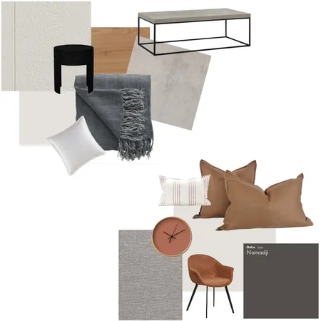 SIMES - Colour Board Achromatic and Accented Achromatic Interior Design Mood Board by Kahli Jayne Designs on Style Sourcebook