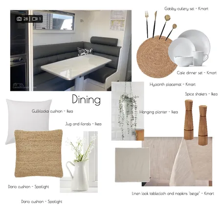 Dining Interior Design Mood Board by Simplecasita on Style Sourcebook