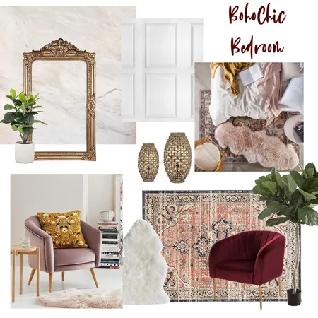 BohoChic Interior Design Mood Board by Angelic on Style Sourcebook