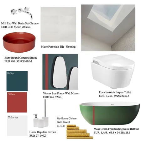 BATHROOM Interior Design Mood Board by mariass.1054 on Style Sourcebook