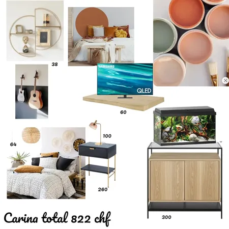 Carina bedroom Interior Design Mood Board by sandradasilva on Style Sourcebook