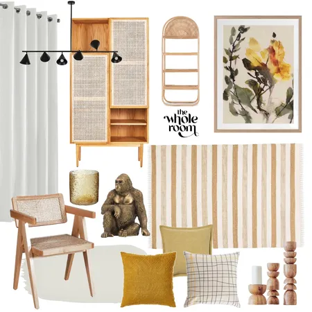 Living Room Sunshine Interior Design Mood Board by The Whole Room on Style Sourcebook