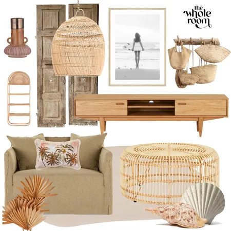 The Ultimate Summer Escape At Home #2 Interior Design Mood Board by The Whole Room on Style Sourcebook