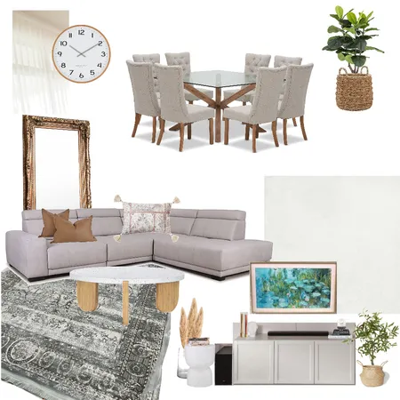 LIVIING/DINING ROOMm Interior Design Mood Board by mdacosta on Style Sourcebook