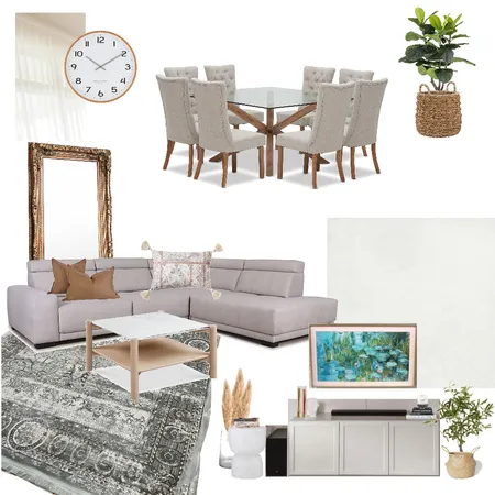 LIVIING/DINING ROOMm Interior Design Mood Board by mdacosta on Style Sourcebook