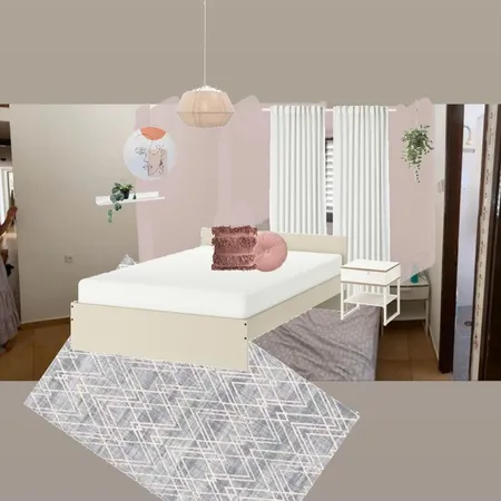 חדר שינה ורד Interior Design Mood Board by ornachum on Style Sourcebook