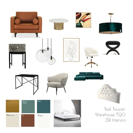 Warehouse Mood Board Interior Design Mood Board by Jrender on Style Sourcebook