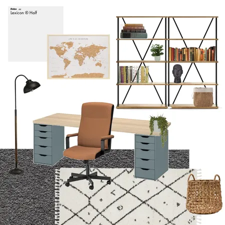 Study Interior Design Mood Board by robyneames on Style Sourcebook