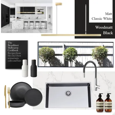 Modern Luxxe Kitchen Interior Design Mood Board by kimdinawanao on Style Sourcebook