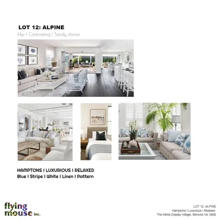 Lot 12: Alpine I Hamptons Interior Design Mood Board by Flyingmouse inc on Style Sourcebook