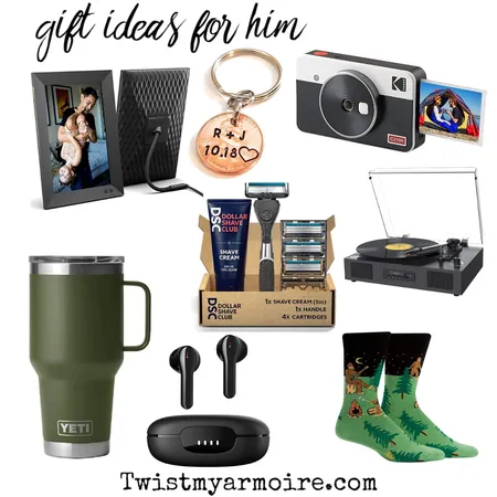 gifts for him Interior Design Mood Board by Twist My Armoire on Style Sourcebook