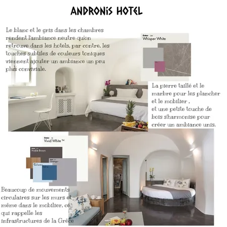 Hotel Andronis Interior Design Mood Board by katrinemasson on Style Sourcebook