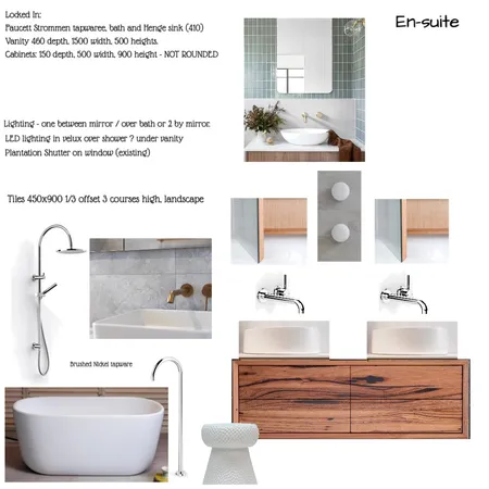 Ensuite v1 Interior Design Mood Board by juliaodonnell on Style Sourcebook