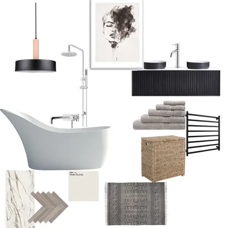 GD bathroom 1 Interior Design Mood Board by Annavu on Style Sourcebook