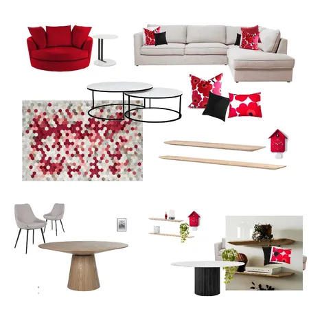 Meharry Family room style Interior Design Mood Board by Little Design Studio on Style Sourcebook