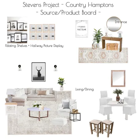 Hampton Lounge/Dining Renovation Interior Design Mood Board by Stacey Newman Designs on Style Sourcebook
