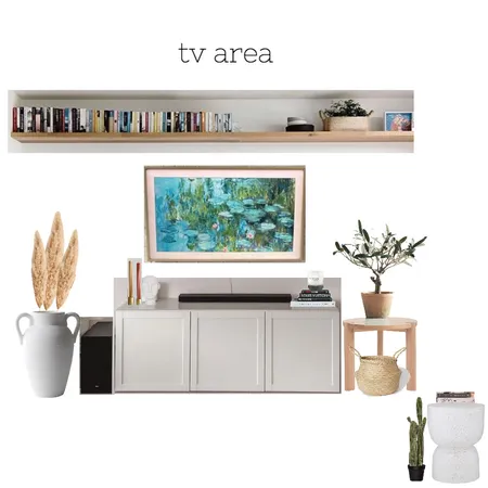 tv area II Interior Design Mood Board by mdacosta on Style Sourcebook