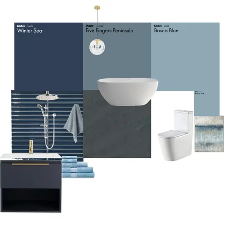 ensuite Interior Design Mood Board by lizz on Style Sourcebook