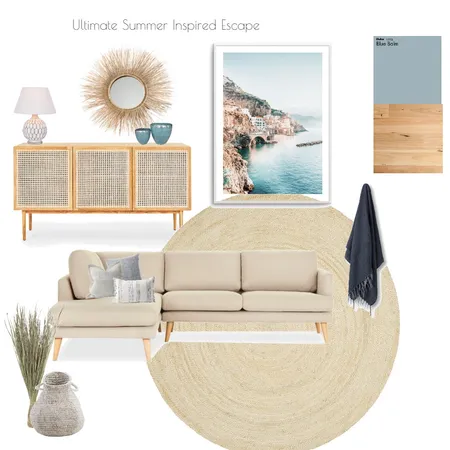 Ultimate Summer Inspired Escape Interior Design Mood Board by Erica Quinn on Style Sourcebook