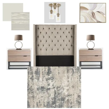 Main Bed Interior Design Mood Board by Nuwach Interiors on Style Sourcebook