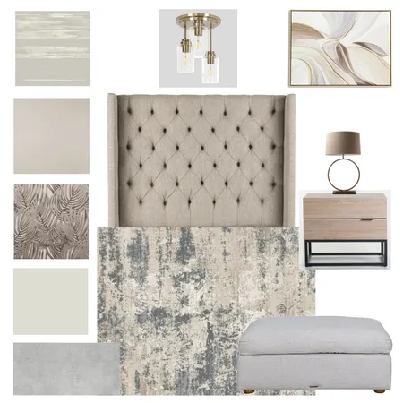Main Bedroom Interior Design Mood Board by Nuwach Interiors on Style Sourcebook