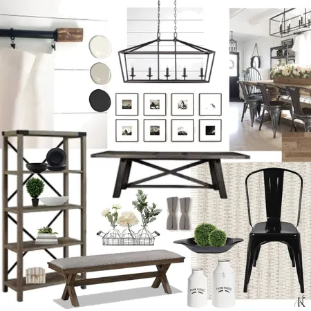 Dining Room Interior Design Mood Board by Klee on Style Sourcebook