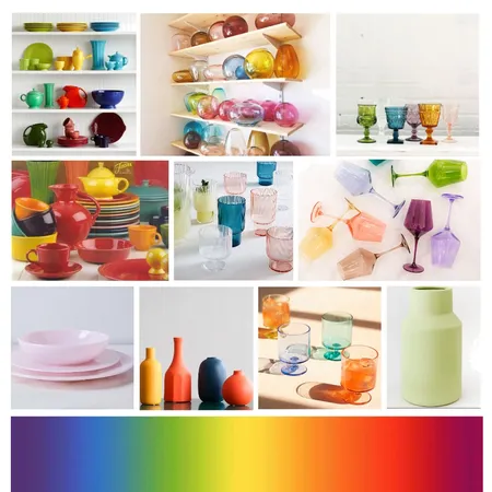 colorful kitchen Interior Design Mood Board by katherine.emery on Style Sourcebook