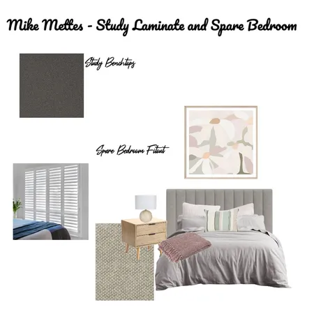 Study and Spare Bedroom Interior Design Mood Board by LesleyTennant on Style Sourcebook