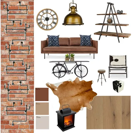 Industrial Interior Design Mood Board by JLD Interiors on Style Sourcebook
