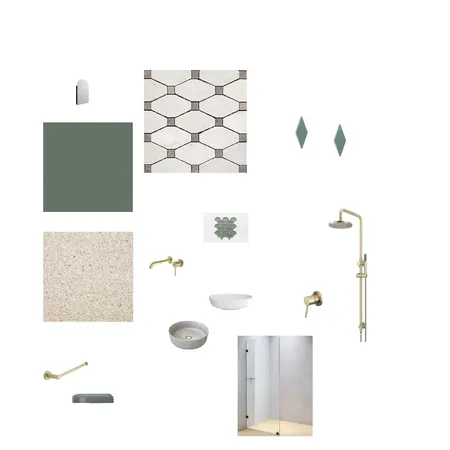 Module 9 First Floor Bathroom Interior Design Mood Board by CamilleArmstrong on Style Sourcebook