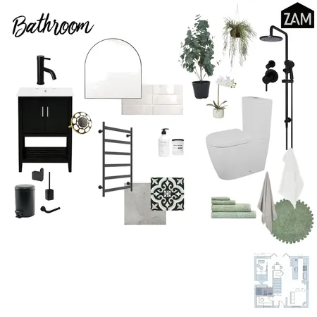 Module 9 bathroom Interior Design Mood Board by ZAMinteriors on Style Sourcebook