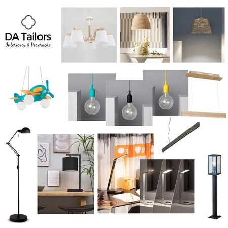 Lighting Interior Design Mood Board by DA Tailors on Style Sourcebook
