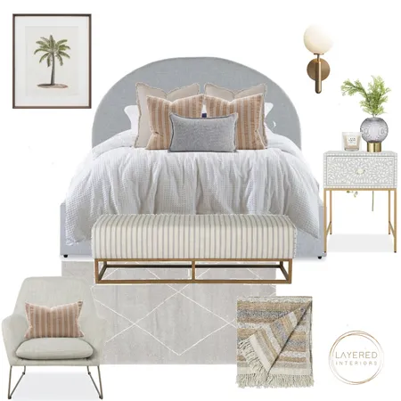 Bedroom Interior Design Mood Board by Layered Interiors on Style Sourcebook