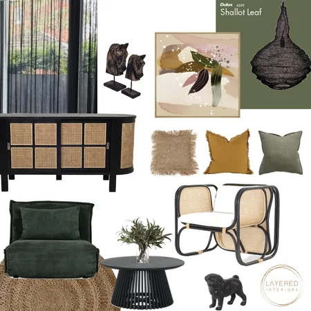 Lounge Lovers Living Room Interior Design Mood Board by Layered Interiors on Style Sourcebook