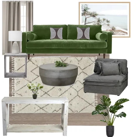 The Green Velvet Chair Interior Design Mood Board by QuantheStylist on Style Sourcebook