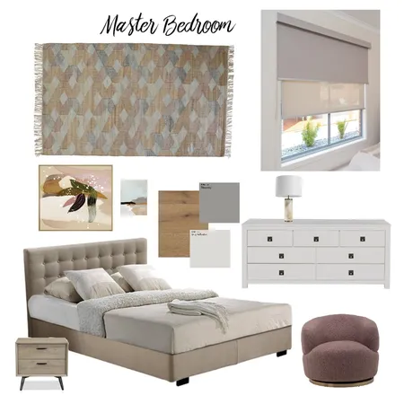 Ilke Master Bedroom Interior Design Mood Board by LejlaThome on Style Sourcebook