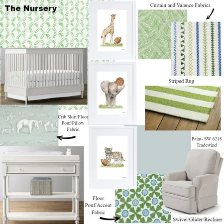 BarbaraAnn Nursery Interior Design Mood Board by Intelligent Designs on Style Sourcebook