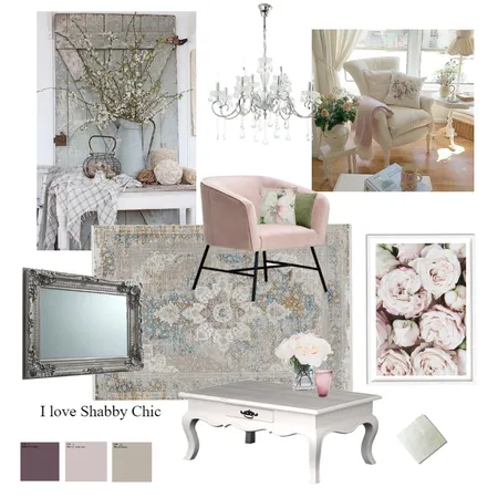 I love Shabby Chic Interior Design Mood Board by Maryna Rossouw on Style Sourcebook