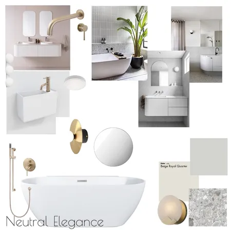 Bilyana Bathrooms Interior Design Mood Board by Curvaturedesign on Style Sourcebook